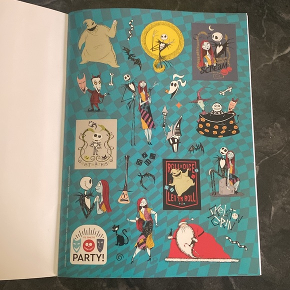 The Nightmare Before Christmas Coloring Activity Book - Picture 3 of 5